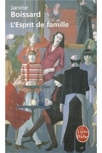 L'esprit de famille, tome 1