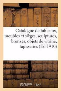 Catalogue de Tableaux Anciens Des Écoles Primitives Des Xviie Et Xviiie Siècles, Meubles