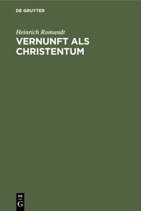 Vernunft ALS Christentum