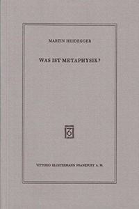Was Ist Metaphysik?