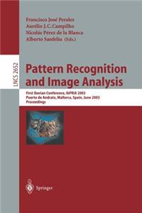 Pattern Recognition and Image Analysis