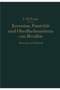 Korrosion, Passivität und Oberflächenschutz von Metallen