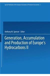 Generation, Accumulation and Production of Europe's Hydrocarbons II