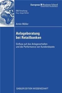 Anlageberatung bei Retailbanken