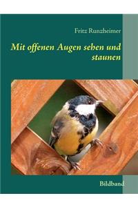 Mit offenen Augen sehen und staunen