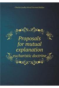 Proposals for Mutual Explanation Eucharistic Doctrine