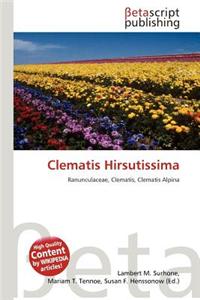 Clematis Hirsutissima