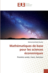 Mathématiques de base pour les sciences économiques