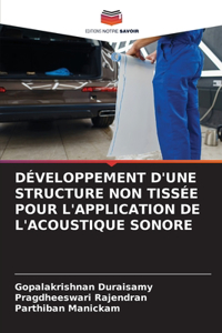 Développement d'Une Structure Non Tissée Pour l'Application de l'Acoustique Sonore