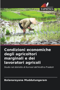 Condizioni economiche degli agricoltori marginali e dei lavoratori agricoli