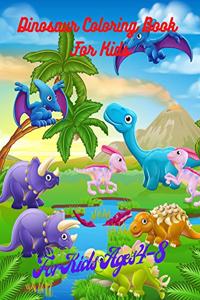 Dinosaur Coloring Book for Kids