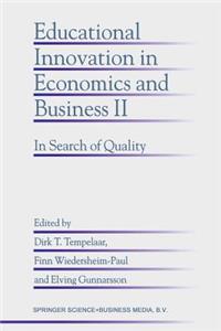 Educational Innovation in Economics and Business II