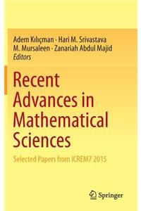 Recent Advances in Mathematical Sciences