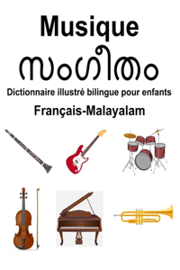 Français-Malayalam Musique Dictionnaire illustré bilingue pour enfants