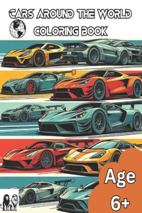 Cars Around The World Coloring Book