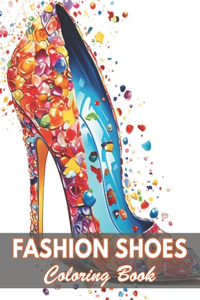 Fashion Shoes Coloring Book