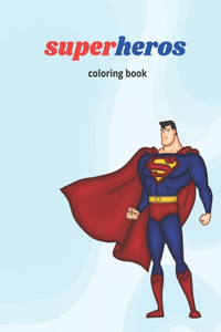 superheros coloring book