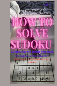 How to solve Sudoku puzzle