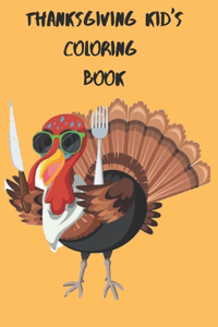 Thanksgiving Turkey Coloring Book for Toddlers and Preschool