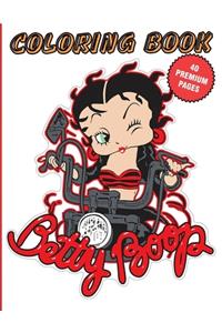 Betty Boop Coloring Book