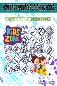 Home And Appliances Coloring Books