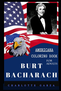 Burt Bacharach Americana Coloring Book for Adults