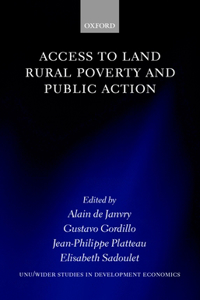 Access to Land, Rural Poverty, and Public Action