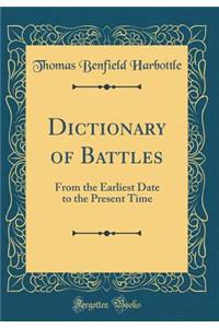 Dictionary of Battles