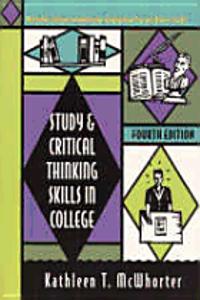 Study and Critical Thinking Skills in College and the Longman Planner Package