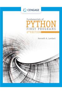 Mindtap for Lambert's Fundamentals of Python: First Programs, 2 Terms Printed Access Card