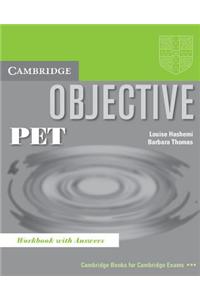 Cambridge Objective PET: Workbook with Answers