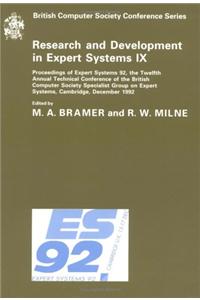 Research and Development in Expert Systems IX