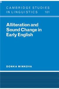 Alliteration and Sound Change in Early English