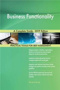 Business Functionality A Complete Guide - 2019 Edition