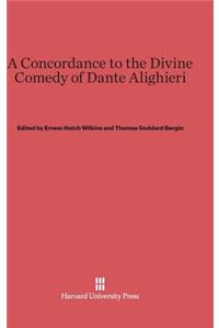 Concordance to the Divine Comedy of Dante Alighieri