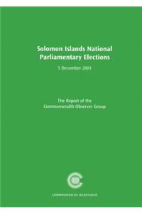 The Solomon Islands National Parliamentary Elections