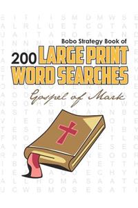 Bobo Strategy Book of 200 Large Print Word Searches