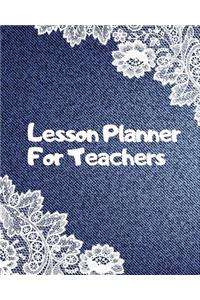 Lesson Planner For Teachers