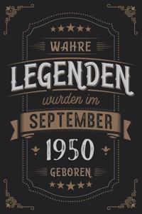 Wahre Legenden wurden im September 1950 geboren