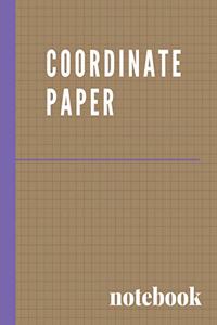 Coordinate Paper Notebook