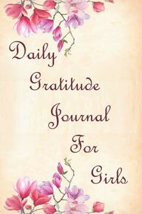 Daily Gratitude Journal For Girls