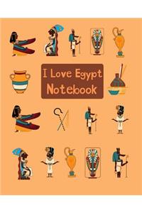 I Love Egypt Notebook