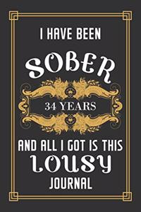 34 Years Sober Journal
