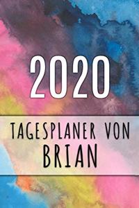 2020 Tagesplaner von Brian