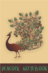 Peacock Notebook