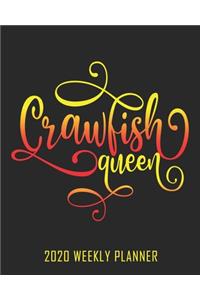 Crawfish Queen 2020 Weekly Planner