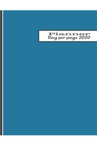 Day per page planner 2020