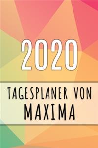 2020 Tagesplaner von Maxima