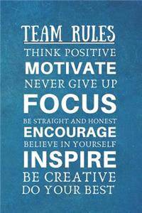 Team Rules