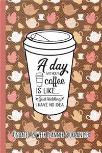 A Day Without Coffee Is Like..Just Kidding I Have No Idea